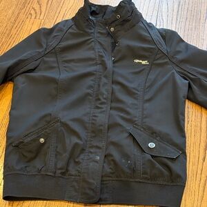 Women’s Black Bomber Jacket